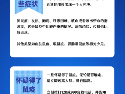 警惕鼠疫！這些防護知識要掌握