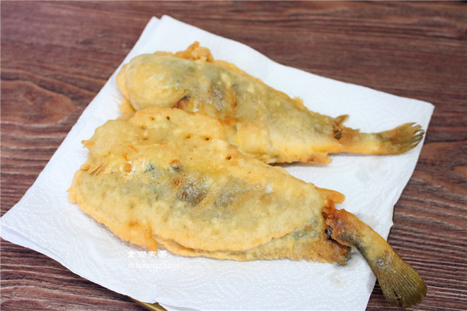 酥炸黃花魚的做法-家常味炸菜譜