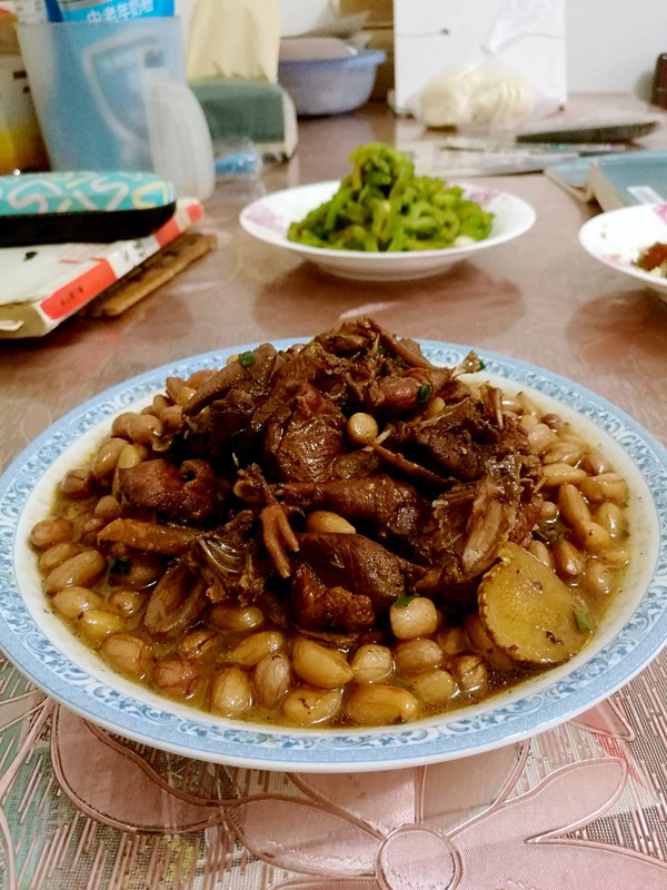 花生米燒鵪鶉的做法-咸鮮味其它工藝菜譜