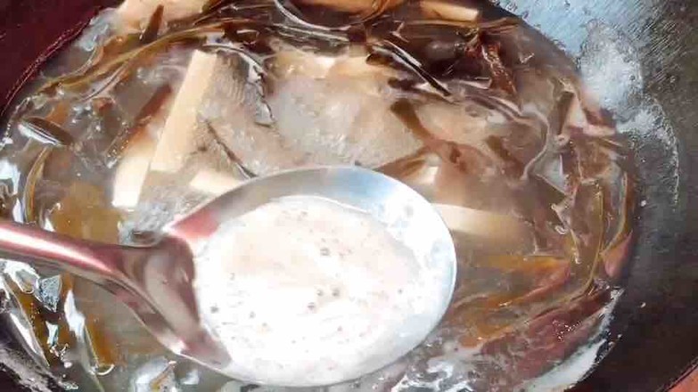 海帶豆干湯的做法-咸鮮味煮菜譜