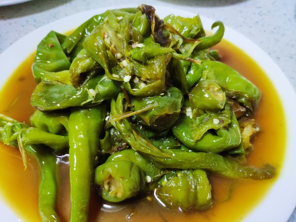 虎皮辣子的做法-香辣味炒菜譜-易網健康養生網 虎皮辣子的做法-香辣味炒菜譜