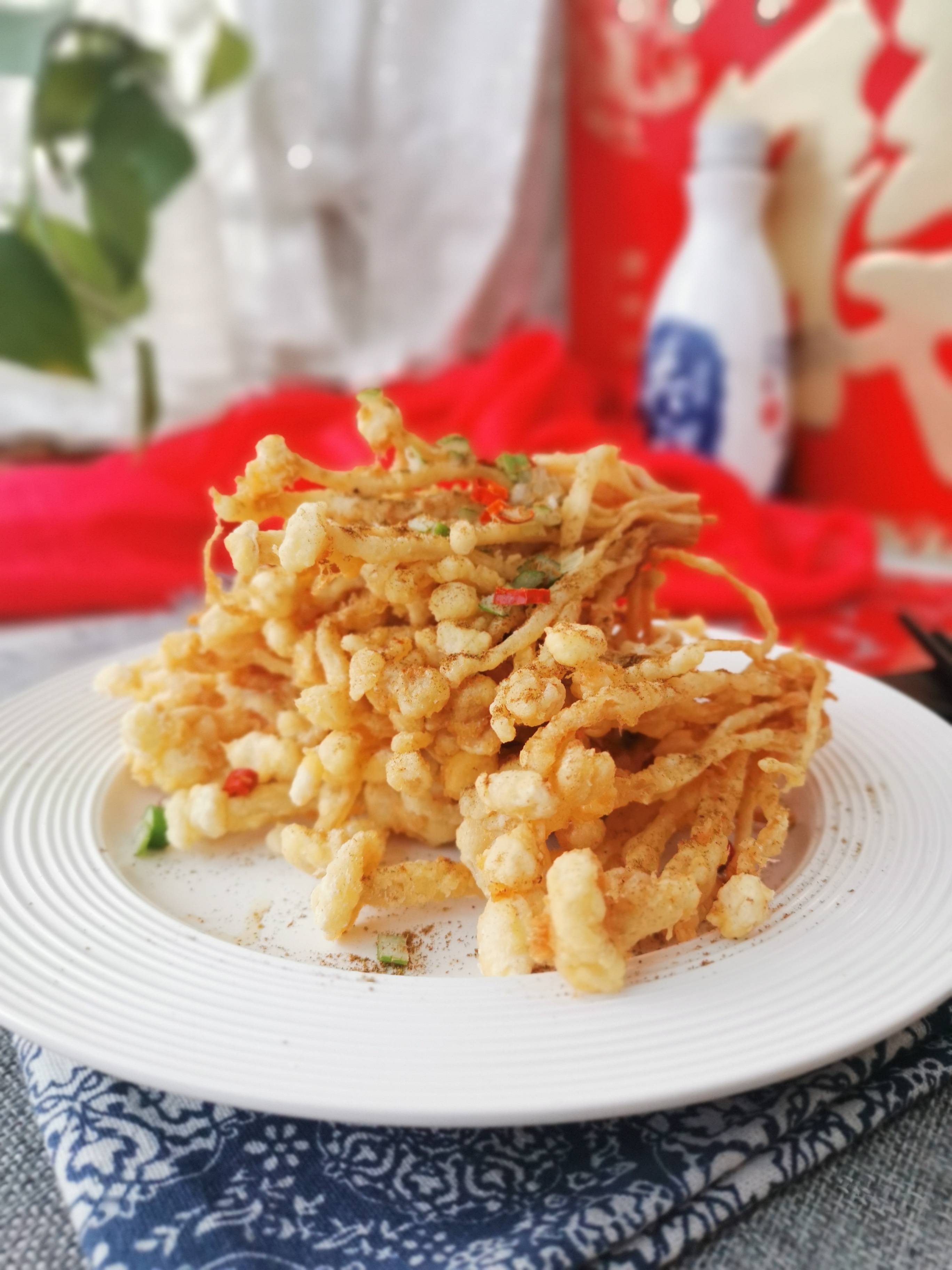 干炸金針菇的做法-其它口味炸菜譜-易網健康養生網 干炸金針菇的做法-其它口味炸菜譜