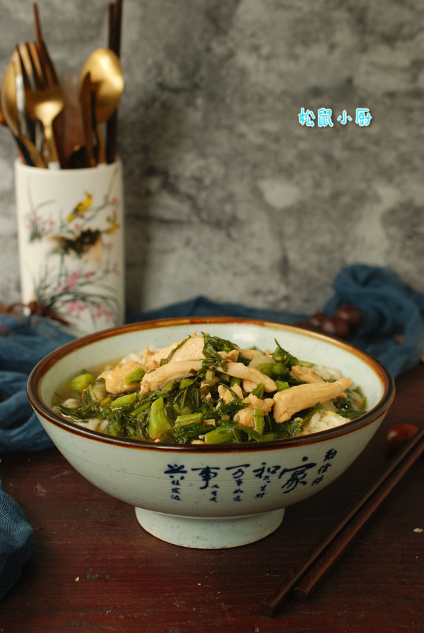 雪菜雞絲面的做法-家常味煮菜譜-易網(wǎng)健康養(yǎng)生網(wǎng) 雪菜雞絲面的做法-家常味煮菜譜
