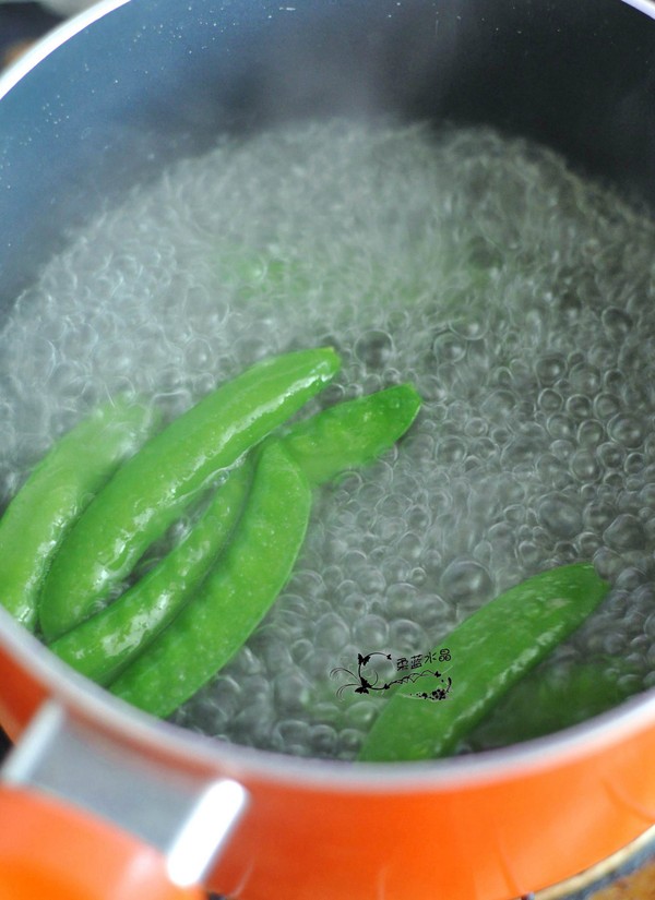荷蘭豆沙拉的做法-家常味拌菜譜