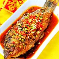 紅燒鯉魚的做法-家常味燒菜譜