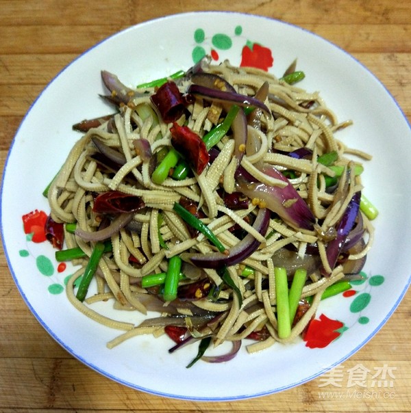 小炒鹵豆絲的做法-香辣味炒菜譜