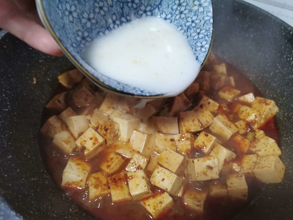 麻婆豆腐的做法-香辣味燒菜譜