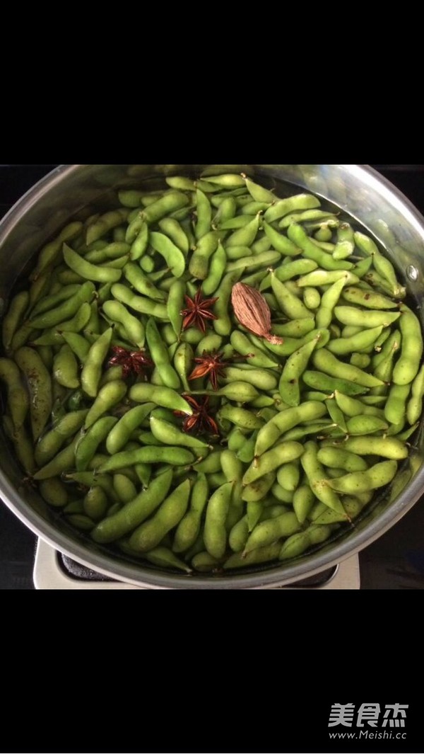 水煮毛豆的做法-咸鮮味煮菜譜