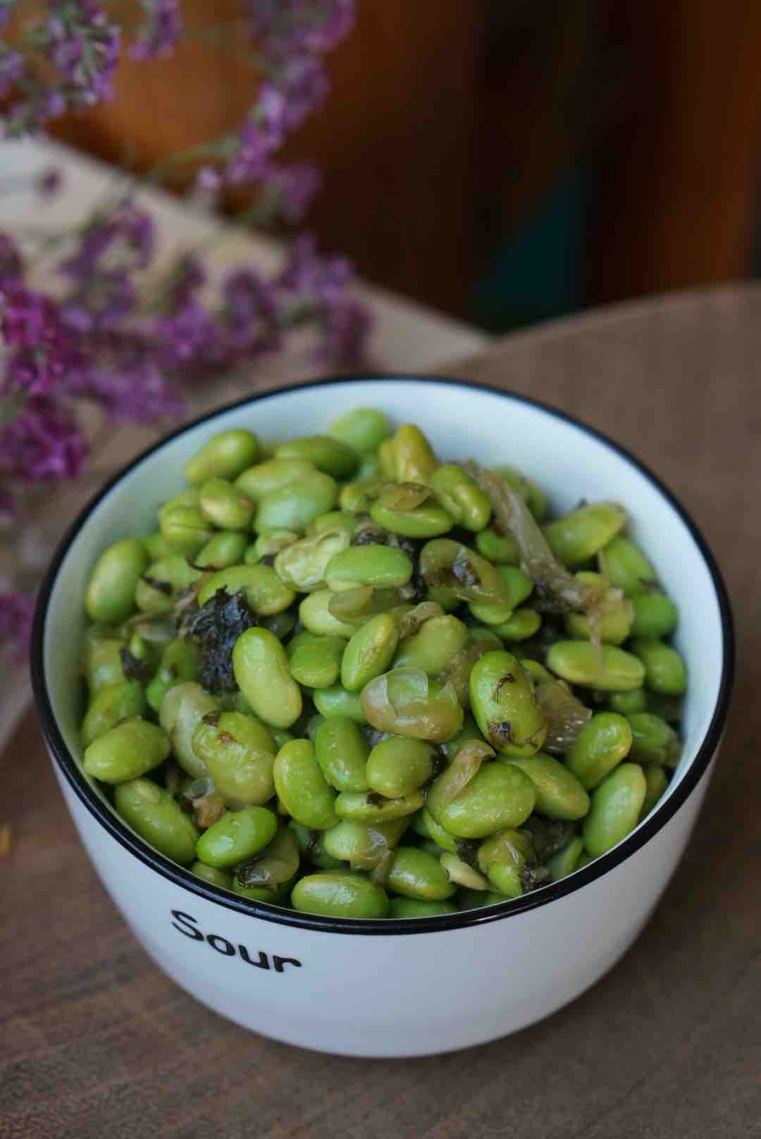 酸菜毛豆仁的做法-咸鮮味燒菜譜-易網健康養生網 酸菜毛豆仁的做法-咸鮮味燒菜譜