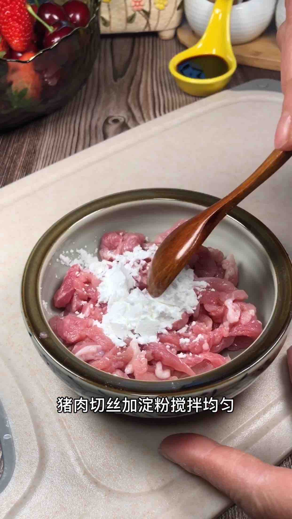 蒜苔炒肉絲的做法-家常味炒菜譜