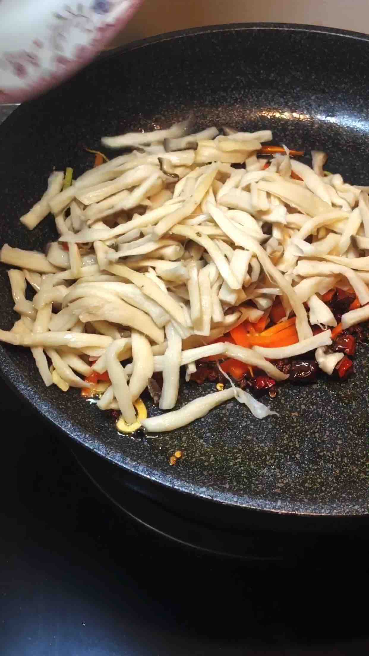 素炒杏鮑菇的做法-家常味炒菜譜