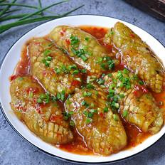 茄子魚(yú)的做法-家常味蒸菜譜