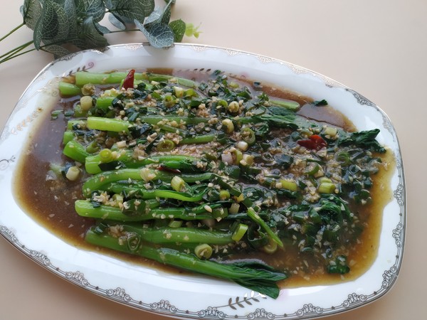蒜香菜心的做法-家常味其它工藝菜譜-易網(wǎng)健康養(yǎng)生網(wǎng) 蒜香菜心的做法-家常味其它工藝菜譜