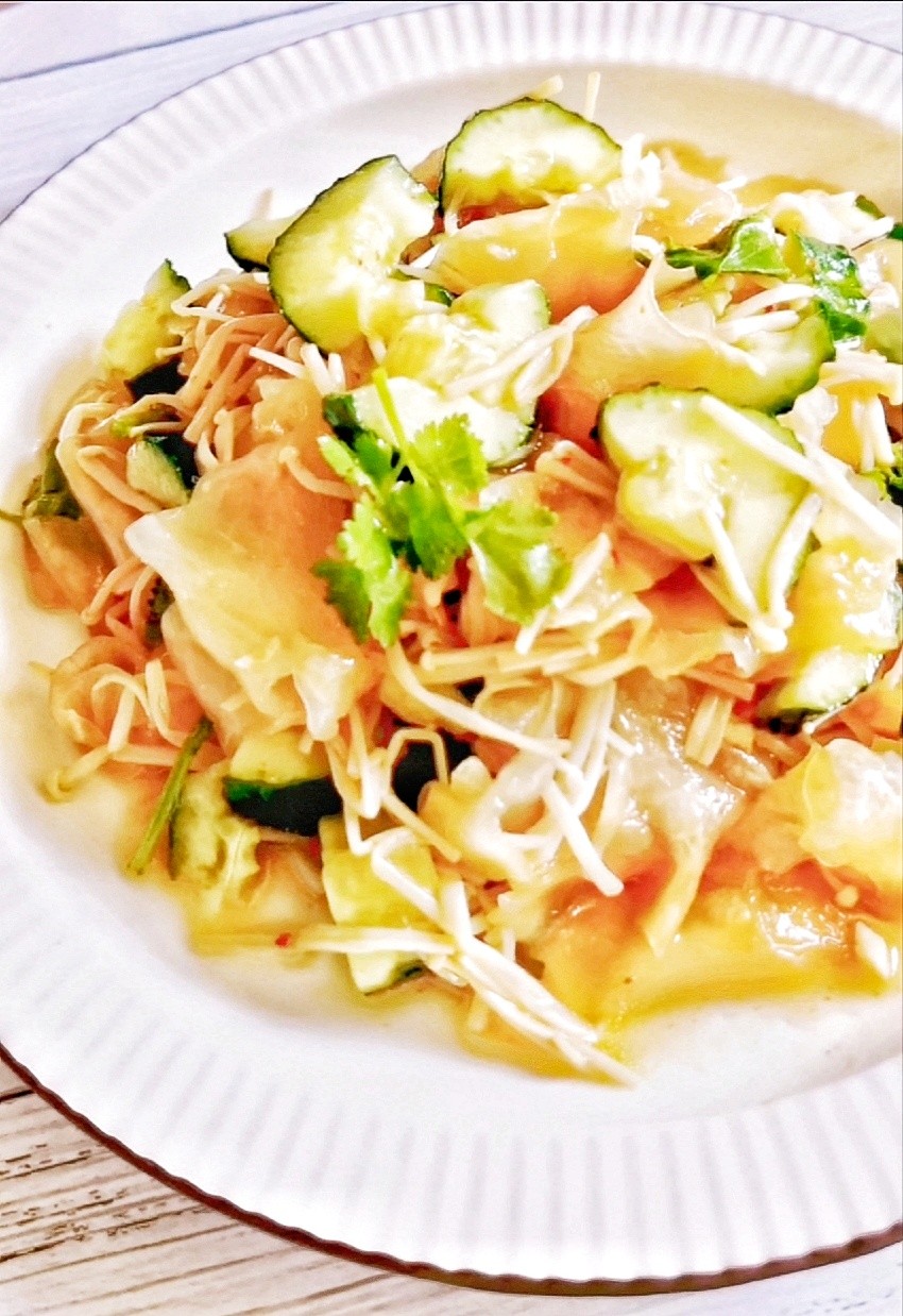 低脂低卡營養美味的什錦大拌菜的做法-酸辣味拌菜譜-易網健康養生網 低脂低卡營養美味的什錦大拌菜的做法-酸辣味拌菜譜