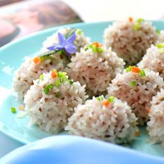 一口一個肉丸子，孩子都不挑食了的做法-家常味蒸菜譜