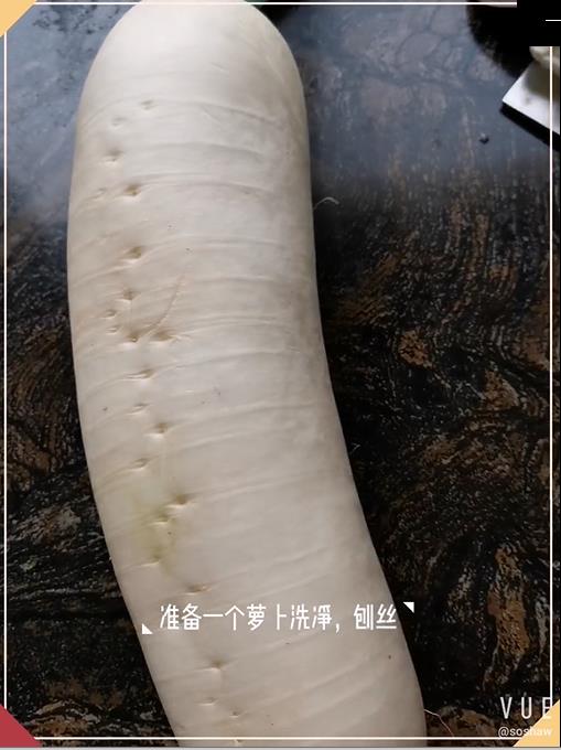 蘿卜絲餅的做法-家常味煎菜譜