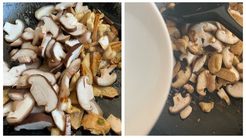 香菇香干雞肉蓋澆飯的做法-咸鮮味炒菜譜-易網(wǎng)健康養(yǎng)生網(wǎng) 香菇香干雞肉蓋澆飯的做法-咸鮮味炒菜譜