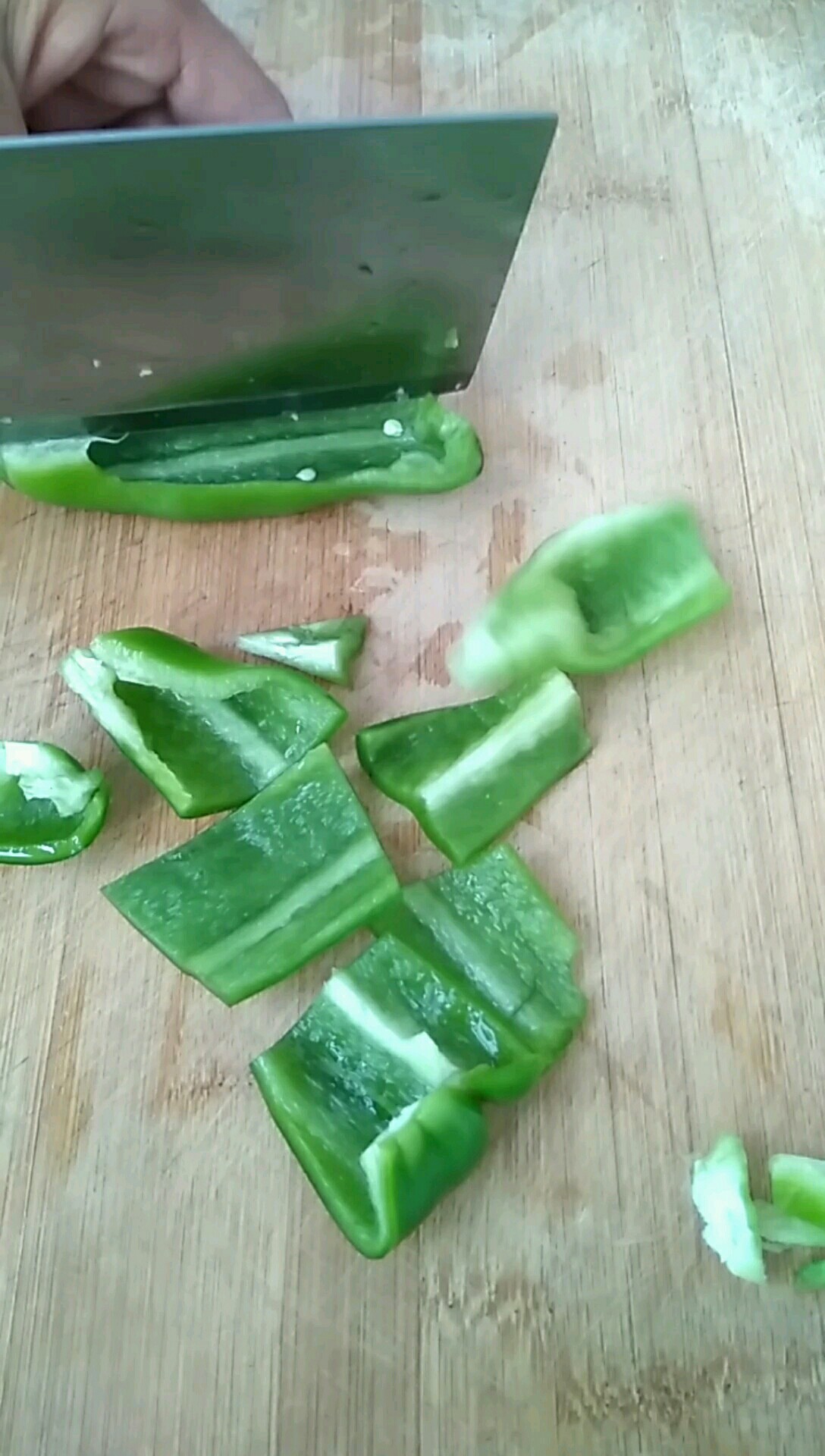 三色素炒低脂健康菜的做法-家常味炒菜譜