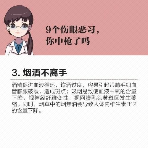 遠離最傷眼的9種惡習！